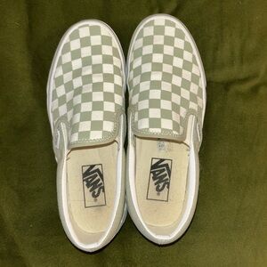 Vans Classic Slip-On Checkerboard Shoe